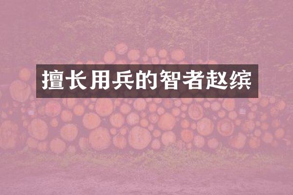擅长用兵的智者赵缤