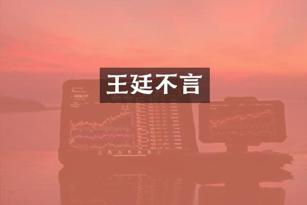 王廷不言