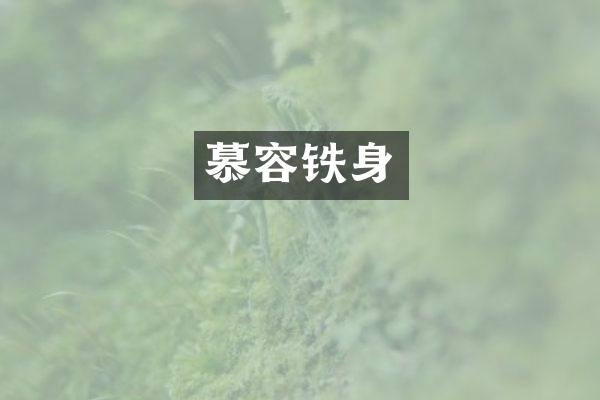 慕容铁身