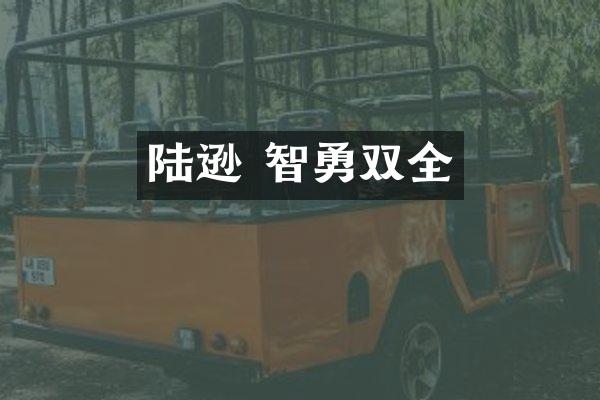 陆逊 智勇双全