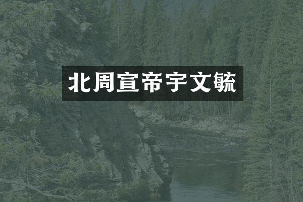 北周宣帝宇文毓