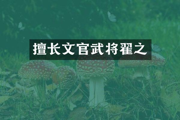 擅长文官武将翟之