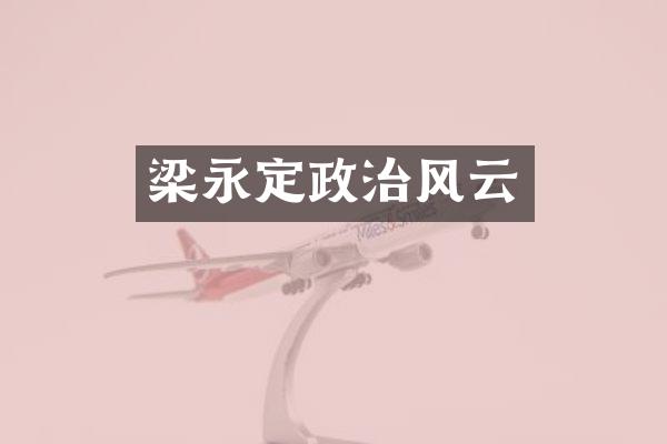 梁永定政治风云