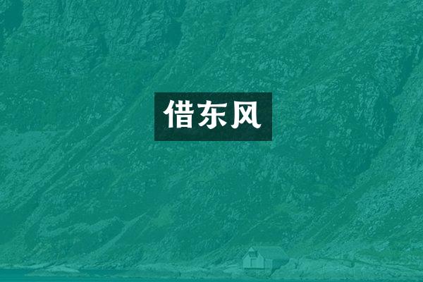 借东风