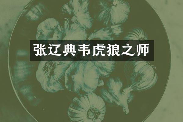 张辽典韦虎狼之师