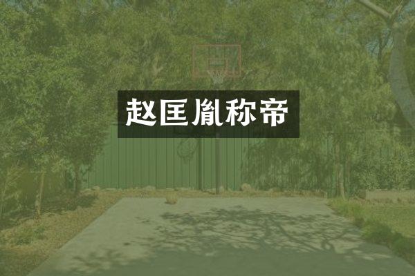 赵匡胤称帝