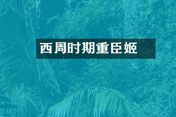 西周时期重臣姬奭