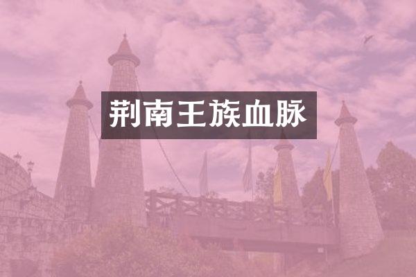 荆南王族血脉
