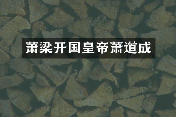 萧梁开国皇帝萧道成