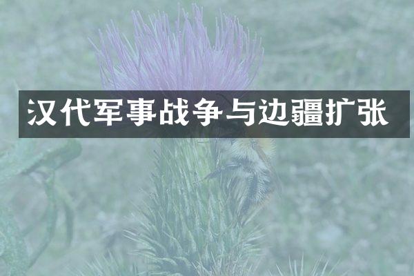 汉代军事战争与边疆扩张