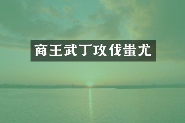商王武丁攻伐蚩尤