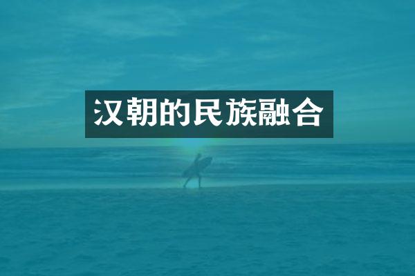 汉朝的民族融合