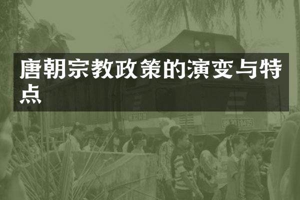 唐朝宗教政策的演变与特点
