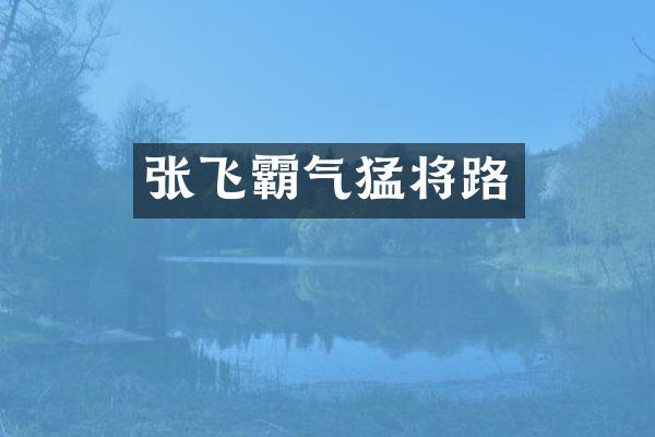 张飞霸气猛将路