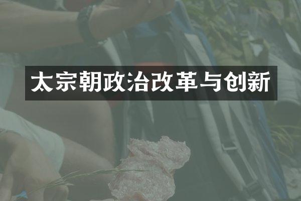 太宗朝政治改革与创新