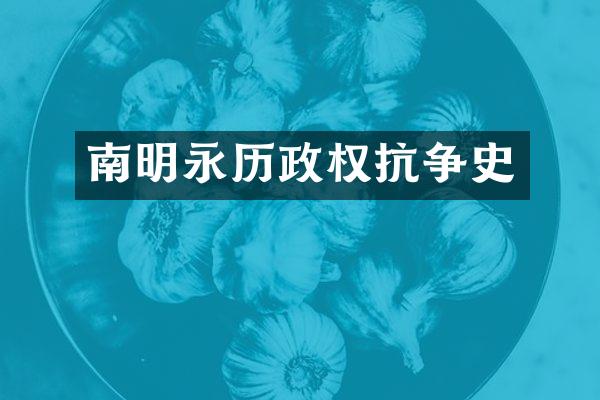 南明永历政权抗争史