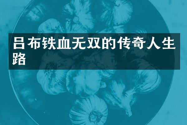 吕布铁血无双的传奇人生路