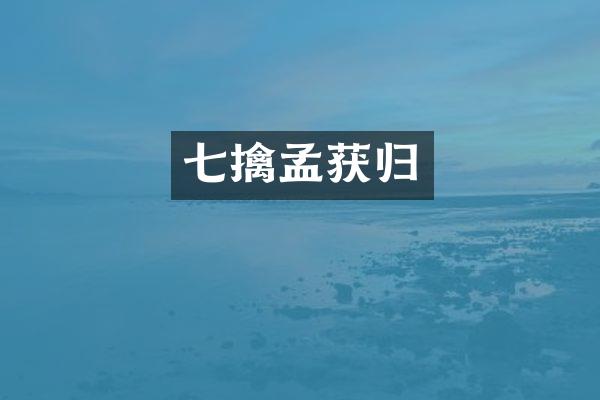 七擒孟获归