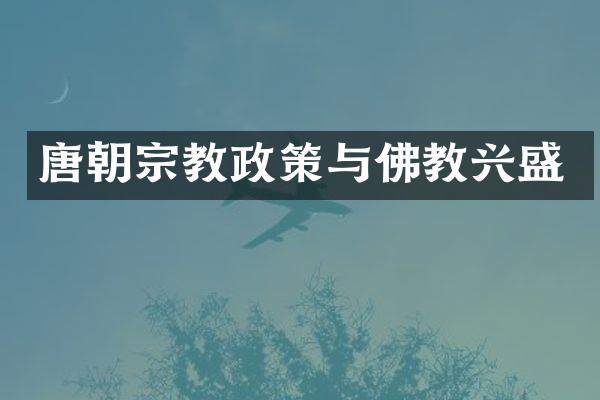 唐朝宗教政策与佛教兴盛