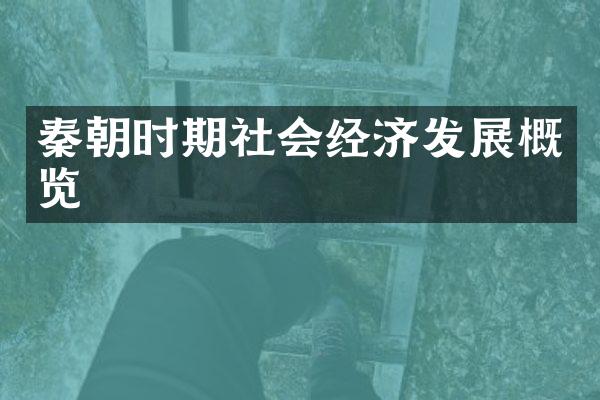 秦朝时期社会经济发展概览