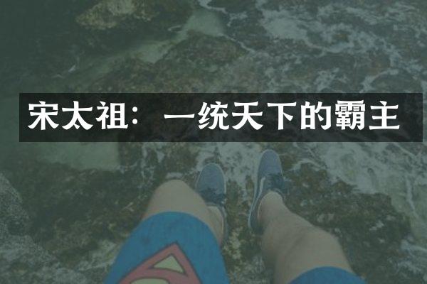 宋太祖：一统天下的霸主