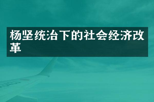 杨坚统治下的社会经济改革