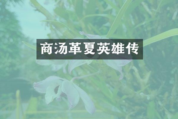 商汤革夏英雄传