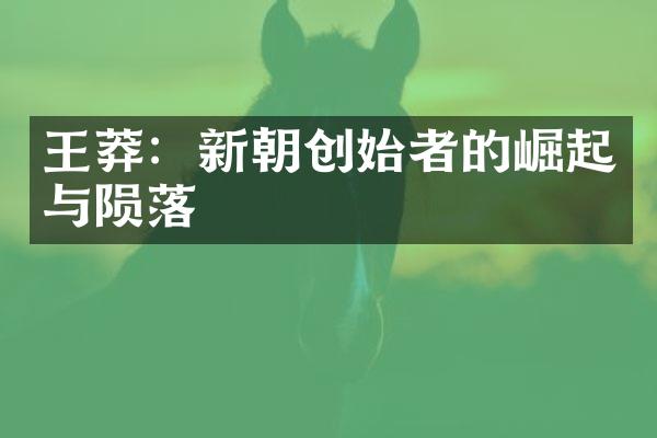 王莽：新朝创始者的崛起与陨落