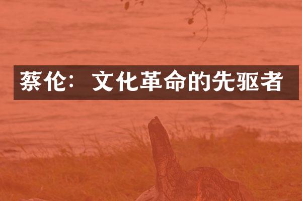 蔡伦：文化革命的先驱者