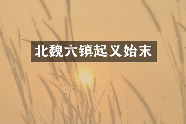北魏六镇起义始末