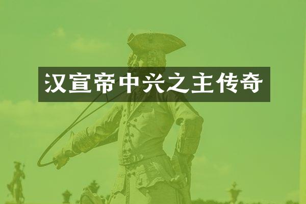 汉宣帝中兴之主传奇