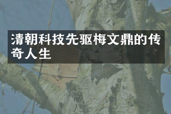 清朝科技先驱梅文鼎的传奇人生