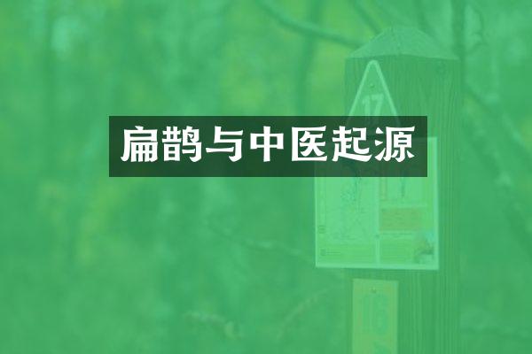 扁鹊与中医起源