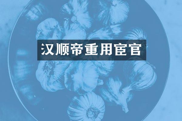 汉顺帝重用宦官