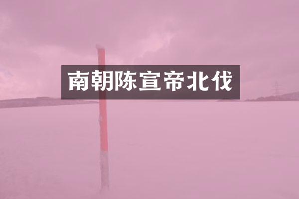 南朝陈宣帝北伐
