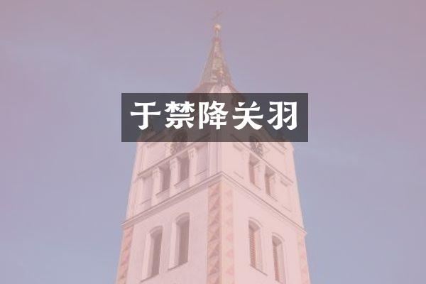 于禁降关羽