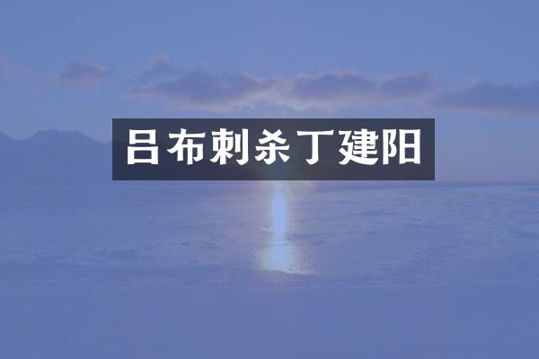 吕布刺杀丁建阳