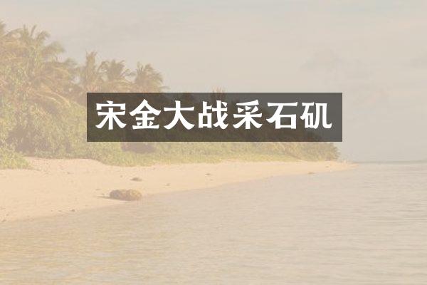 宋金大战采石矶
