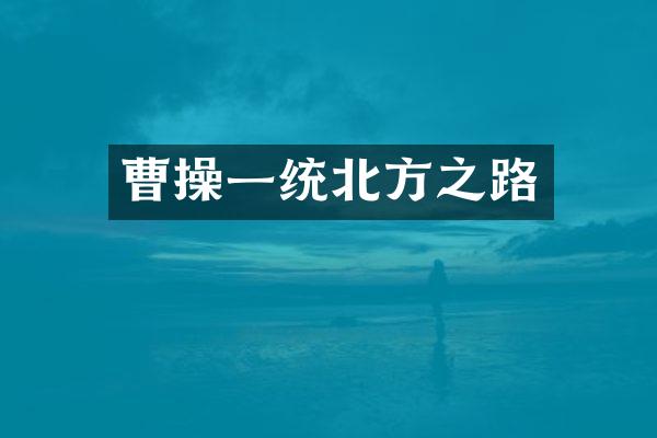 曹操一统北方之路