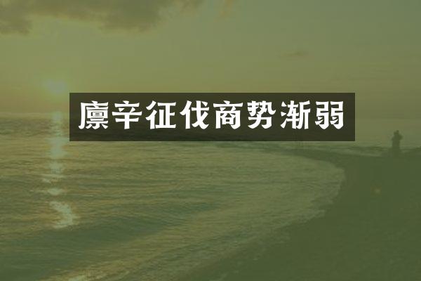 廪辛征伐商势渐弱