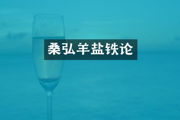 桑弘羊盐铁论