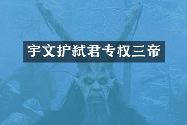 宇文护弑君专权三帝