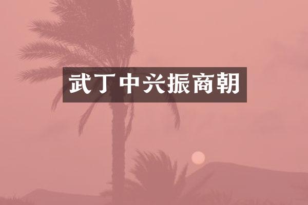 武丁中兴振商朝