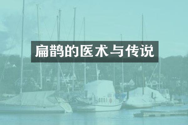 扁鹊的医术与传说