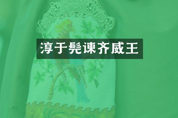 淳于髡谏齐威王