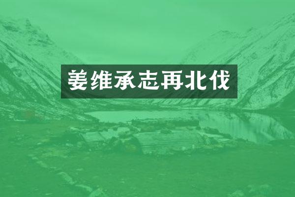 姜维承志再北伐