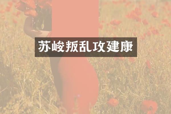 苏峻叛乱攻建康