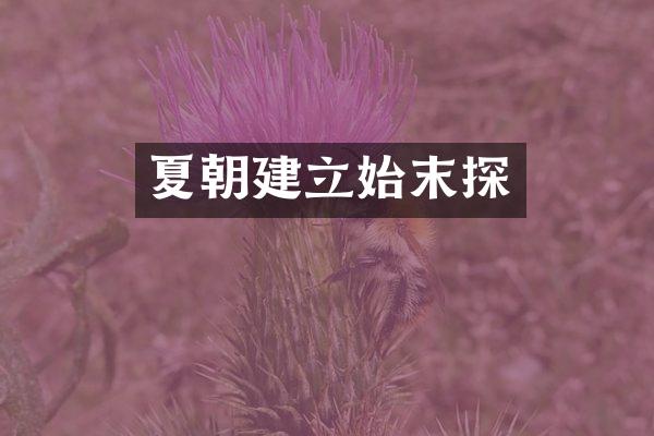 夏朝建立始末探