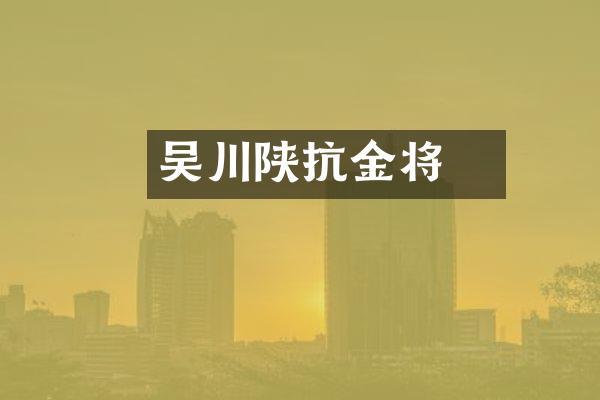 吴玠川陕抗金将