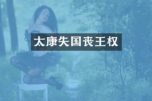 太康失国丧王权